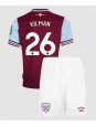 Billige West Ham United Max Kilman #26 Hjemmedraktsett Barn 2024-25 Kortermet (+ Korte bukser)